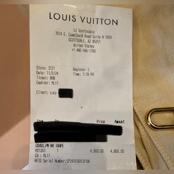 Louis Vuitton Coussin PM handbag (damaged) - Picture 4 of 17